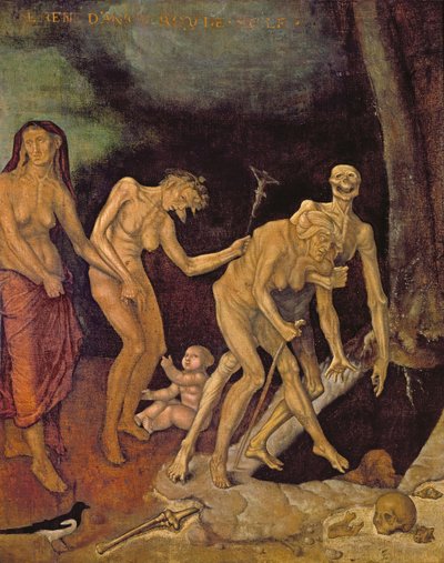 La passeggiata verso la morte da Hans Baldung Grien